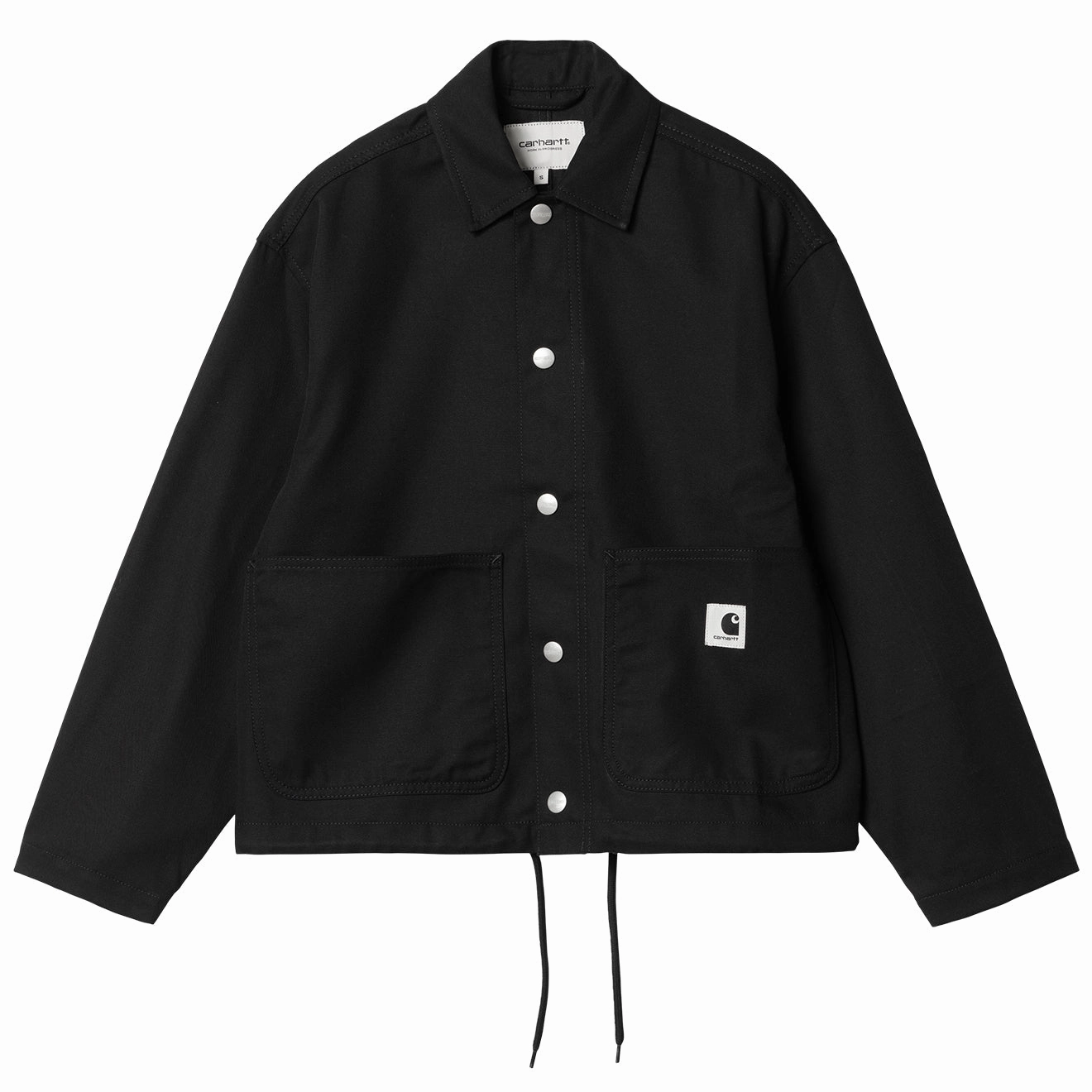 Carhartt Wip Womens Simple Shirt Jac Black Rigid Price Drop Today Today Only Steal