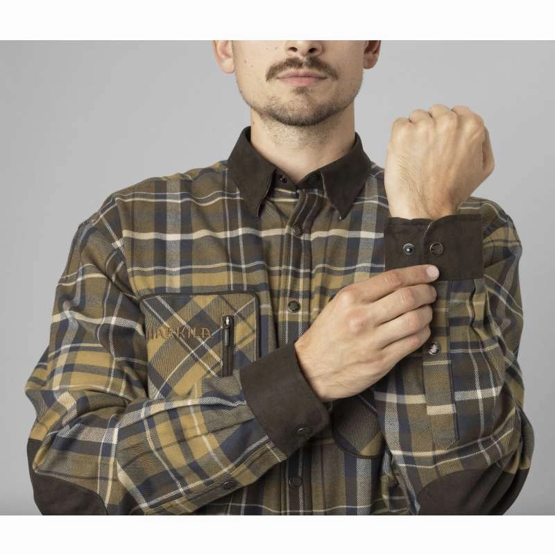 Harkila Pajala Mens Shirt - Antique Bronze Special Deal Frenzy