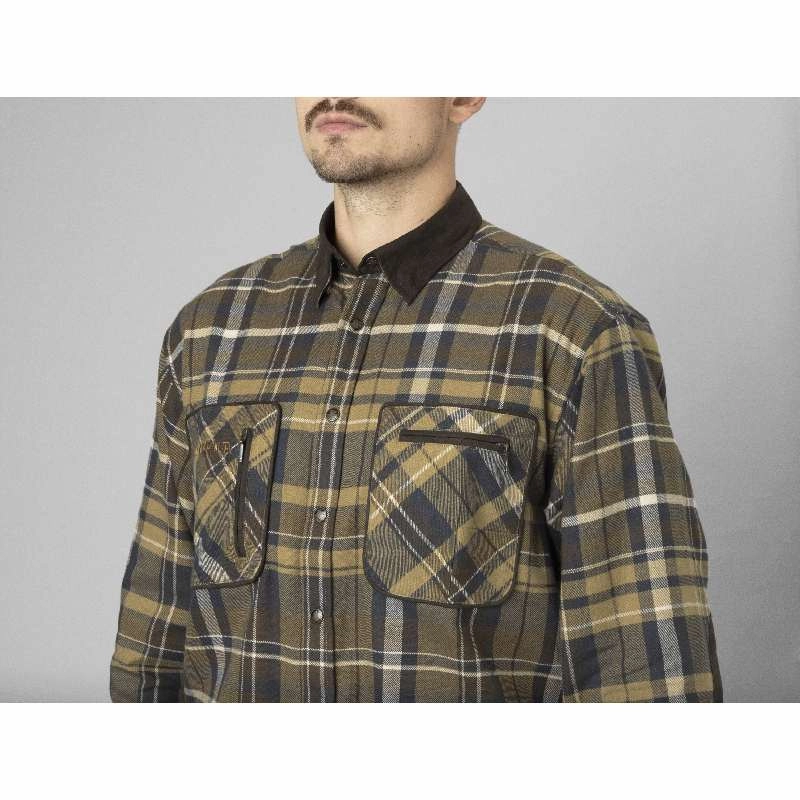 Shop Grab Now Harkila Pajala Mens Shirt - Antique Bronze