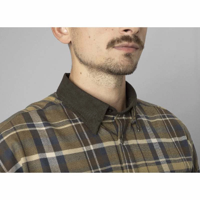 Harkila Pajala Mens Shirt - Antique Bronze Mega Discount Event Exclusive Deal Inside
