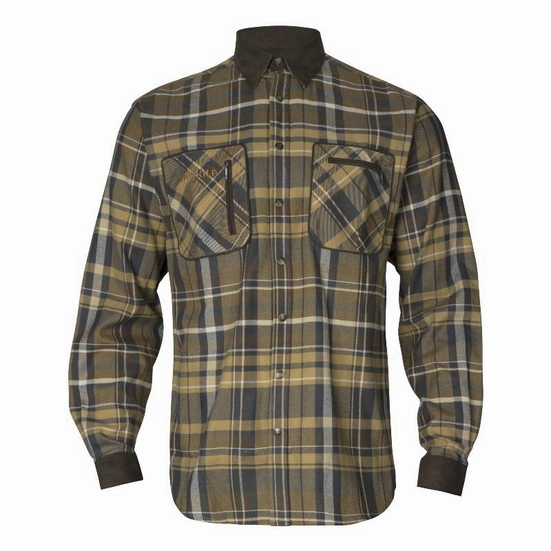 Limited Offer Alert Harkila Pajala Mens Shirt - Antique Bronze