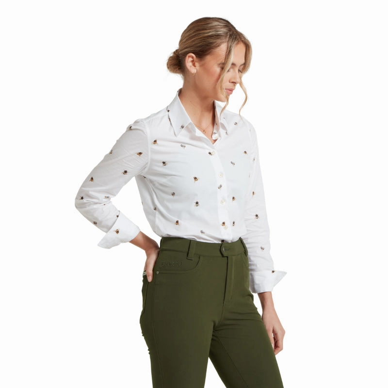 Schoffel Ladies Norfolk Shirt - Painted Bee Grab It Fast