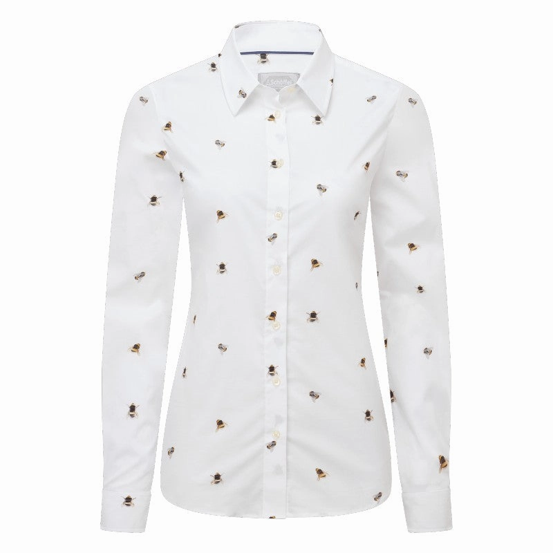 Schoffel Ladies Norfolk Shirt - Painted Bee Steal the Deal Now Shop the Savings Now