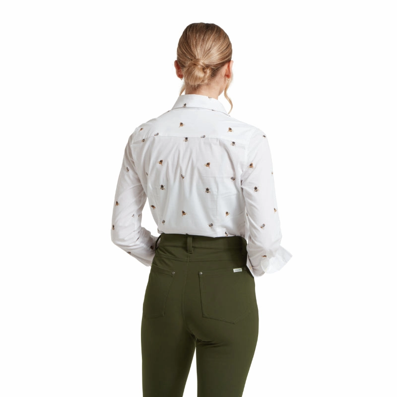Schoffel Ladies Norfolk Shirt - Painted Bee Online Exclusive Offer