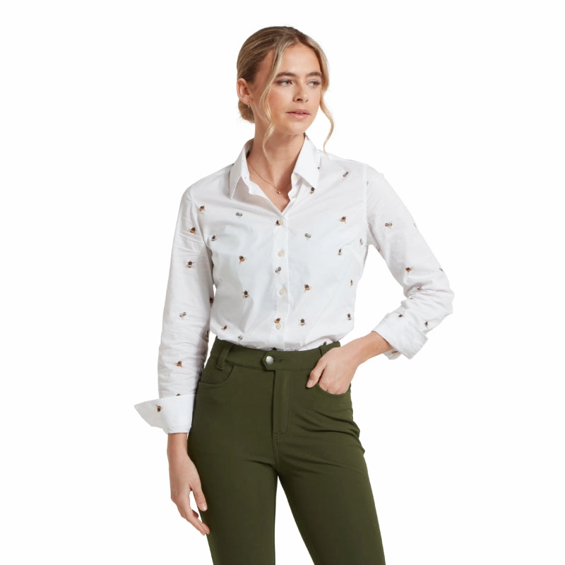 Schoffel Ladies Norfolk Shirt - Painted Bee Special Deal Frenzy
