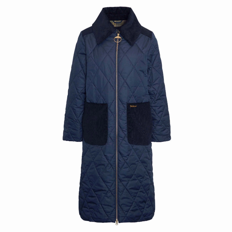Barbour Malton Quilt Ladies Jacket - Navy/Classic Shop Grab Now