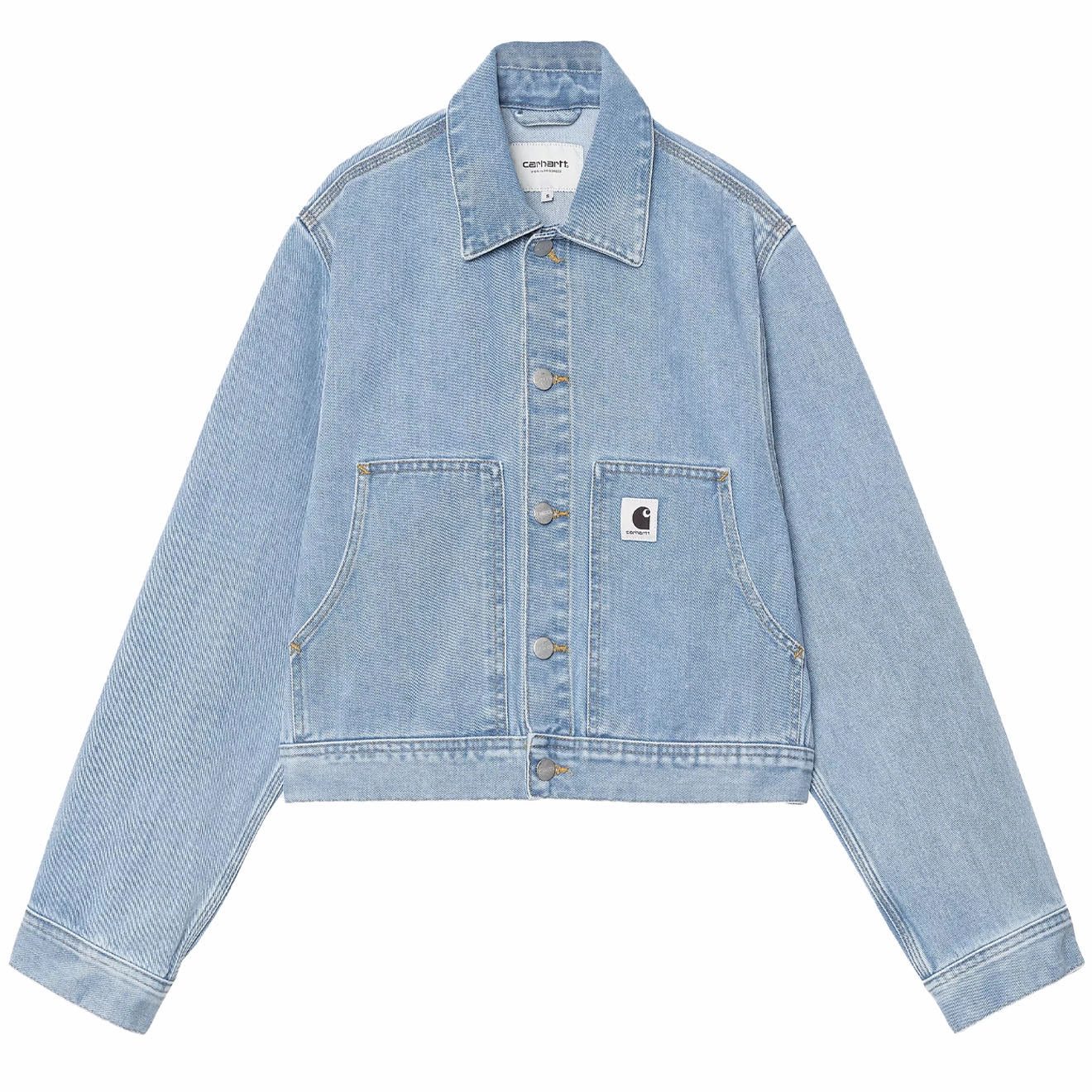 Carhartt Wip Womens Arca Jacket Blue Stone Bleached Grab Todays Deal Flash Offer Today