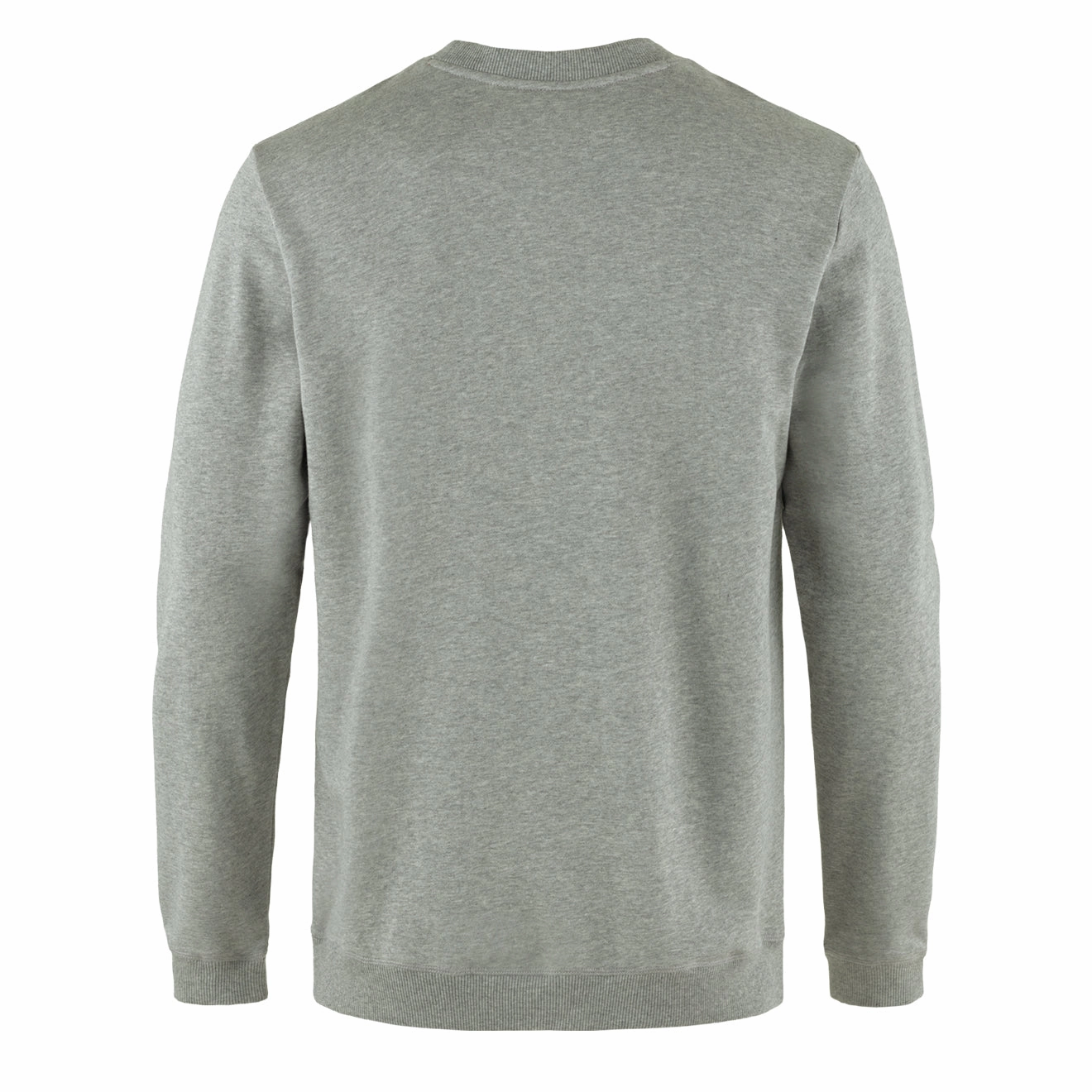 Fjallraven 1960 Logo Badge Sweater Grey Melange Save Today Only