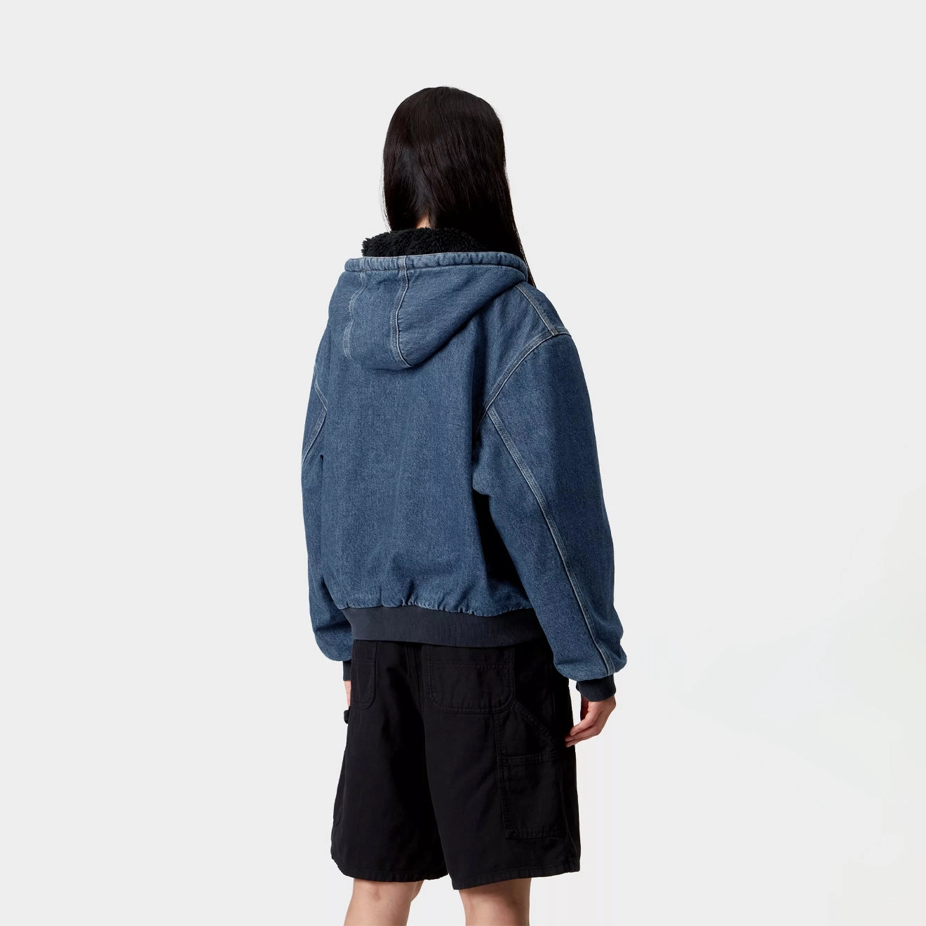 Carhartt Wip Womens Og Active Jacket Blue Stone Washed Trending Deals Today