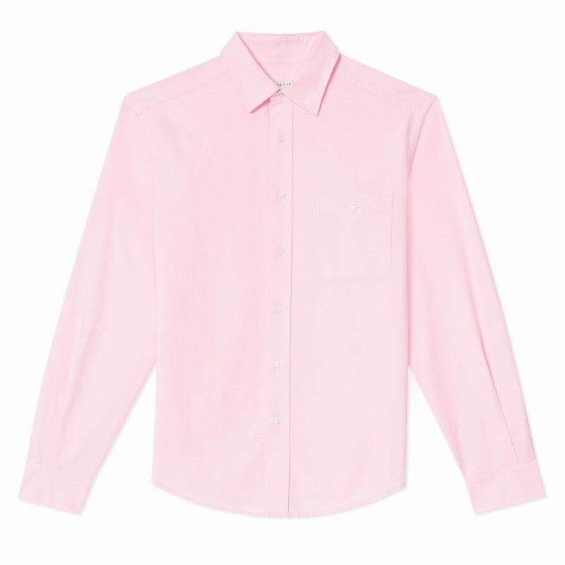Exclusive Deal Inside R.M.Williams Collins Mens Shirt - Pink/White