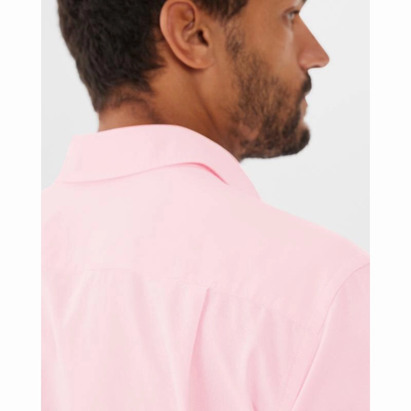 R.M.Williams Collins Mens Shirt - Pink/White Grab It Fast