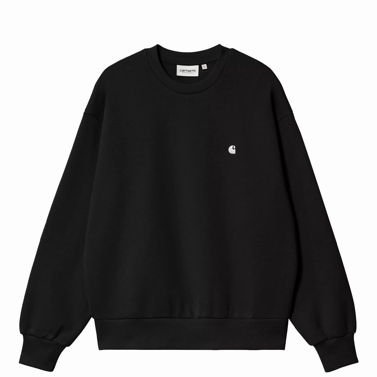 Shop Todays Picks Carhartt Wip Womens Casey Sweatshirt Black / Silver