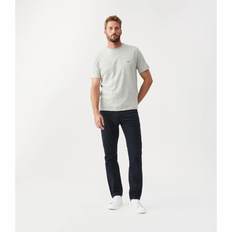 Exclusive Online Deal Mega Discount Today R.M.Williams Parson Mens T-Shirt - Grey Marle