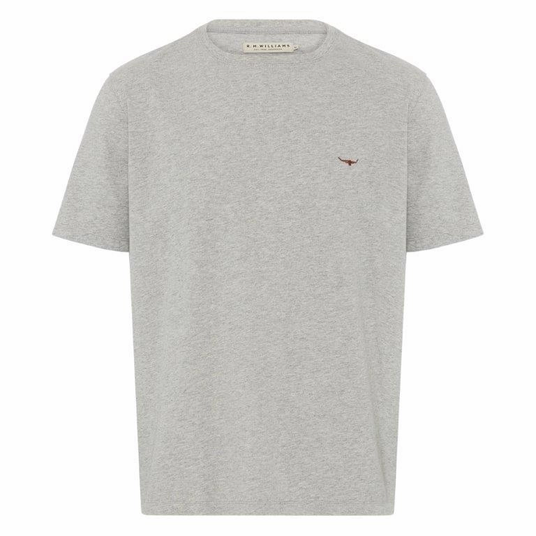R.M.Williams Parson Mens T-Shirt - Grey Marle MustHave Steals