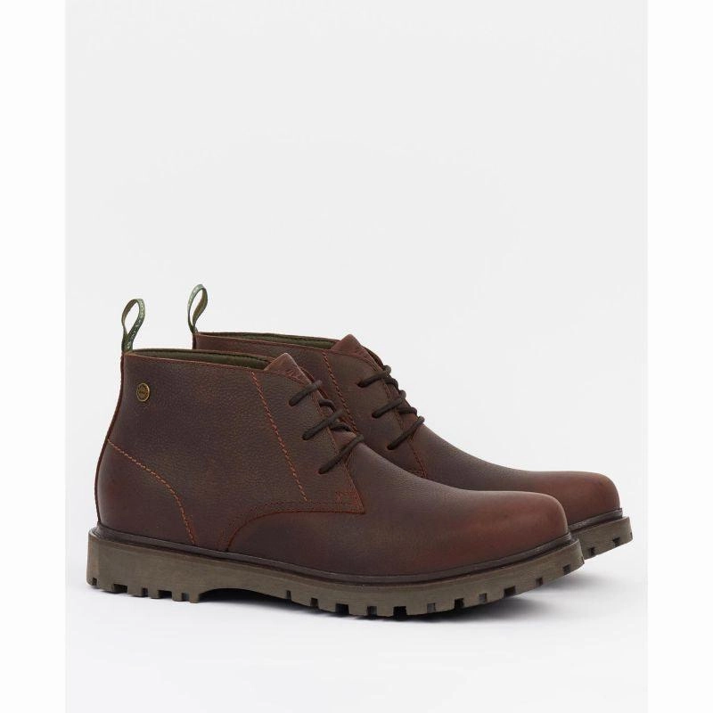 Barbour Cairngorm Mens Waterproof Chukka Boot - Brown Daily Special Offer