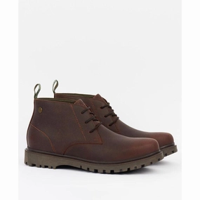 Barbour Cairngorm Mens Waterproof Chukka Boot - Brown Daily Special Offer