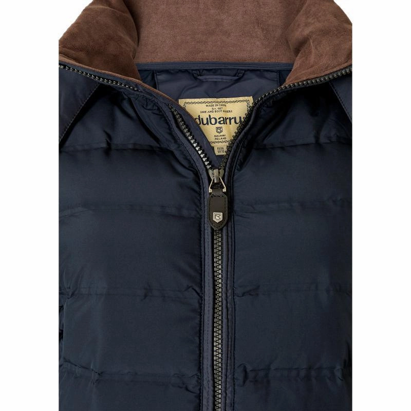 Dubarry Ballybrophy Ladies Down Coat - Navy Special Occasion Discount Big Sale Today