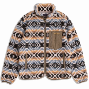 Pendleton Zip Through Fleece Jacket Abiquiu Sky Hot Sale Today Special Price Offer