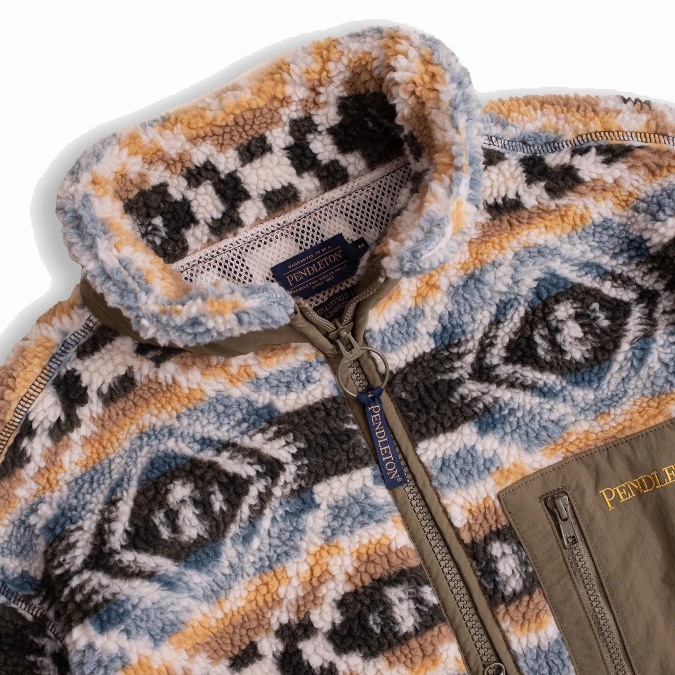 Special Offer Inside Todays Hot Pick Pendleton Zip Through Fleece Jacket Abiquiu Sky