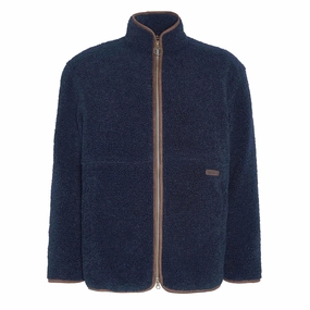 Barbour Rydal Fleece Jacket Navy Best Deal Alert Weekend Flash Offer