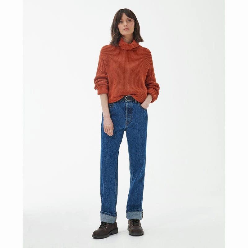 Barbour Stitch Ladies Cape - Spiced Pumpkin Price Slash Today Save Today Event