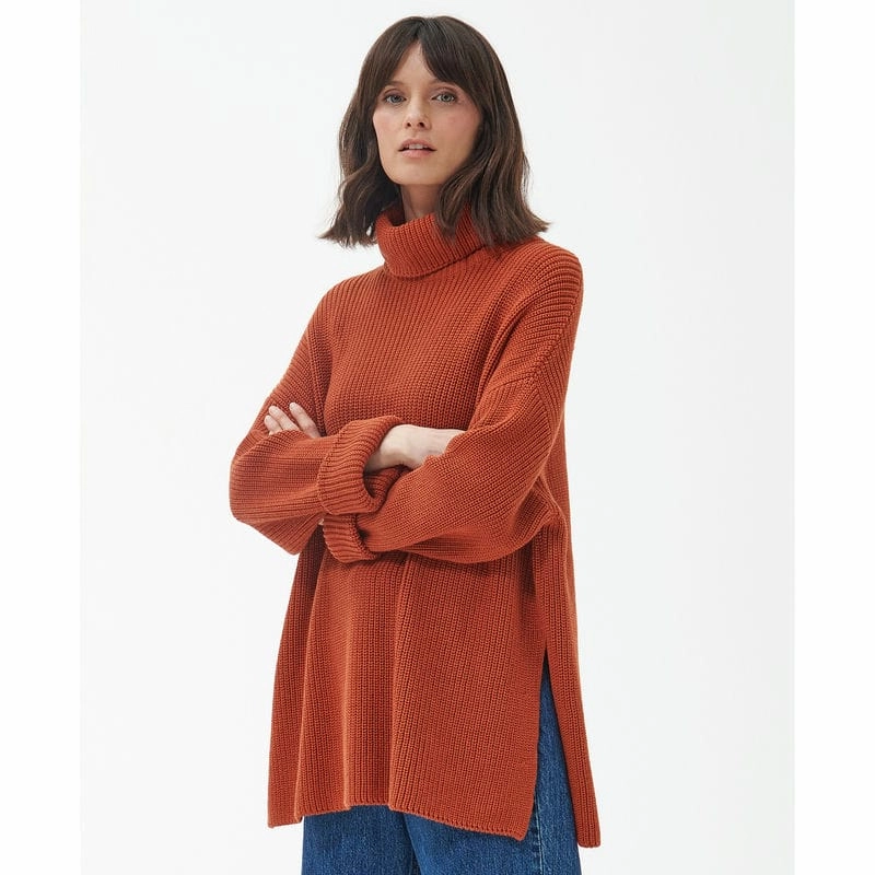Steal Todays Offer Sweet Deal Today Barbour Stitch Ladies Cape - Spiced Pumpkin