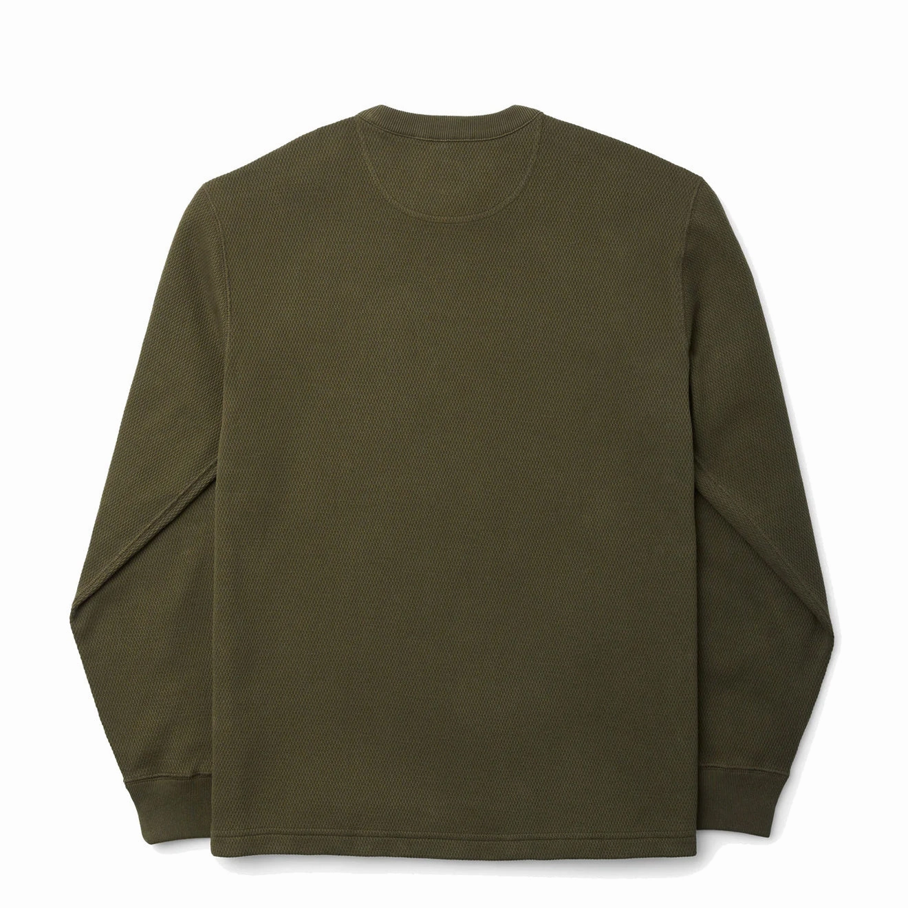 Sweet Deal Today Filson Waffle Knit Thermal Crew Neck L/S Top Mossy Rock