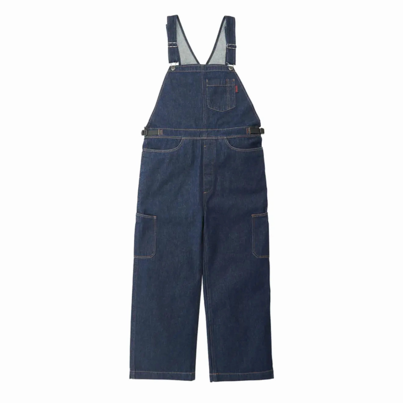 Gramicci Womens Denim Rock Slide Overall Dark Indigo Trendy Picks Today