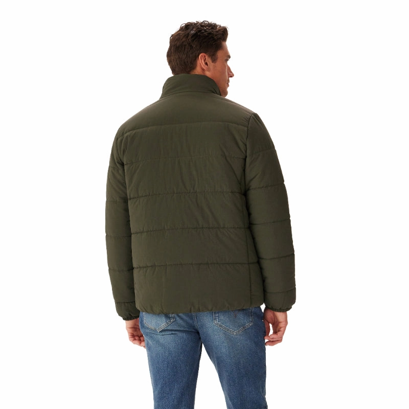 R.M.Williams Padstow Puffer Mens Jacket - Peat Exclusive Deal Inside Shop the Savings