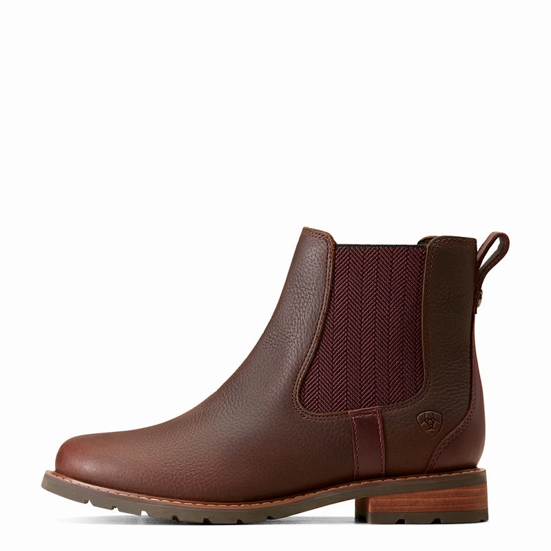 Shop Smart Deals Ariat Wexford Waterproof Ladies Chelsea Boot - Dark Brown