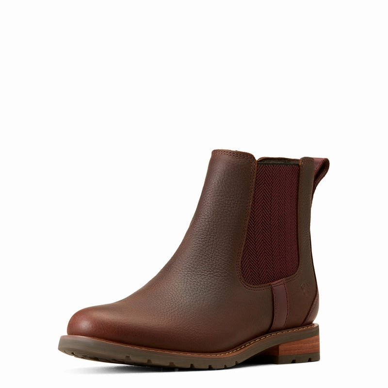 Ariat Wexford Waterproof Ladies Chelsea Boot - Dark Brown Best Deal Today