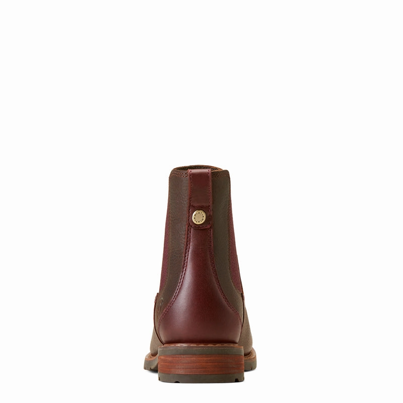 Ariat Wexford Waterproof Ladies Chelsea Boot - Dark Brown Today Only Discount Special Savings Today