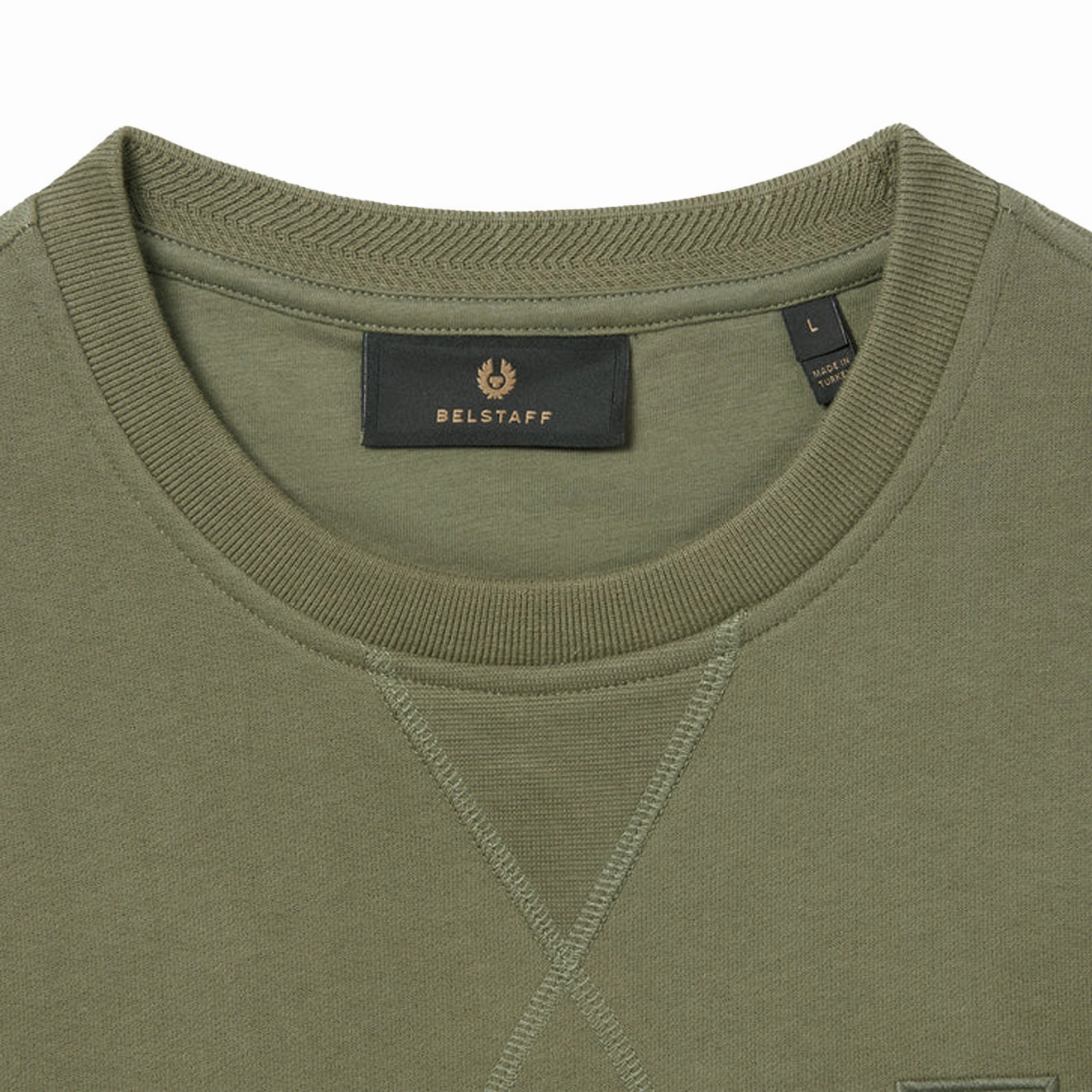 Belstaff Sweatshirt Surplus Green Online Deal Frenzy Flash Deal Today