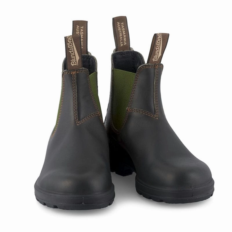 Blundstone 519 Original Boots - Stout Brown/Olive Flash Sale Now