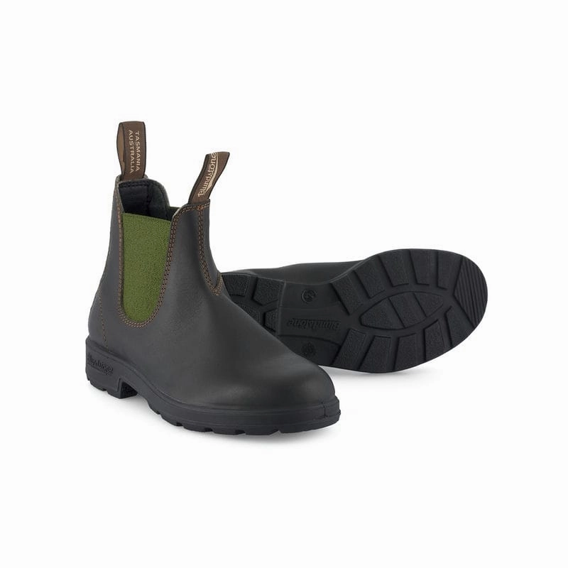 Mega Hot Offer Blundstone 519 Original Boots - Stout Brown/Olive
