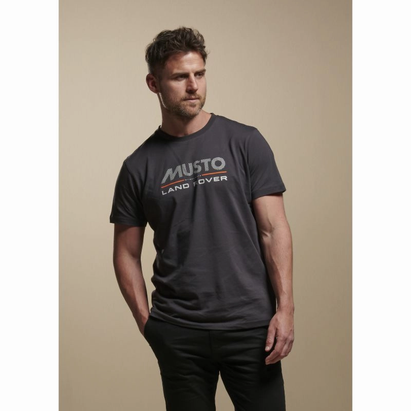 Big Savings Event Musto Land Rover Logo 2.0 Mens T-Shirt - Black
