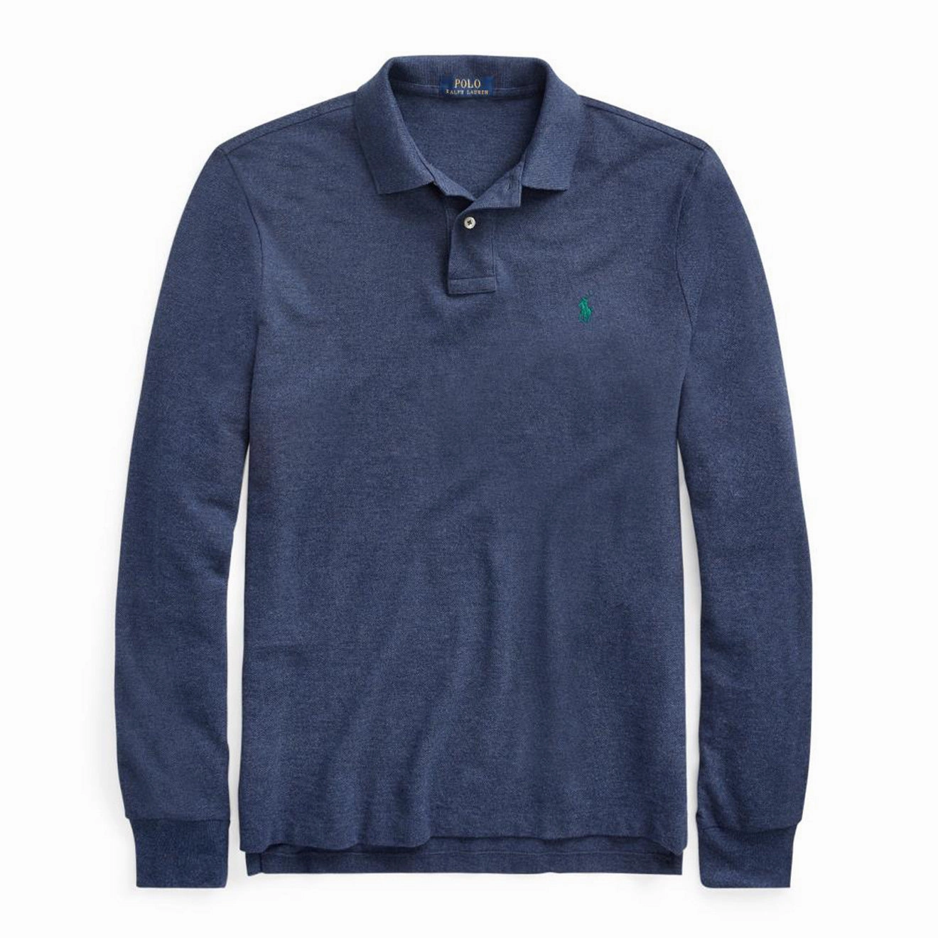 Exclusive Online Deal Polo Ralph Lauren L/S Classic Polo Fresco Blue Heather