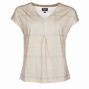 Clearance Event Alert Barbour Lothian Ladies Top - Mist Tartan