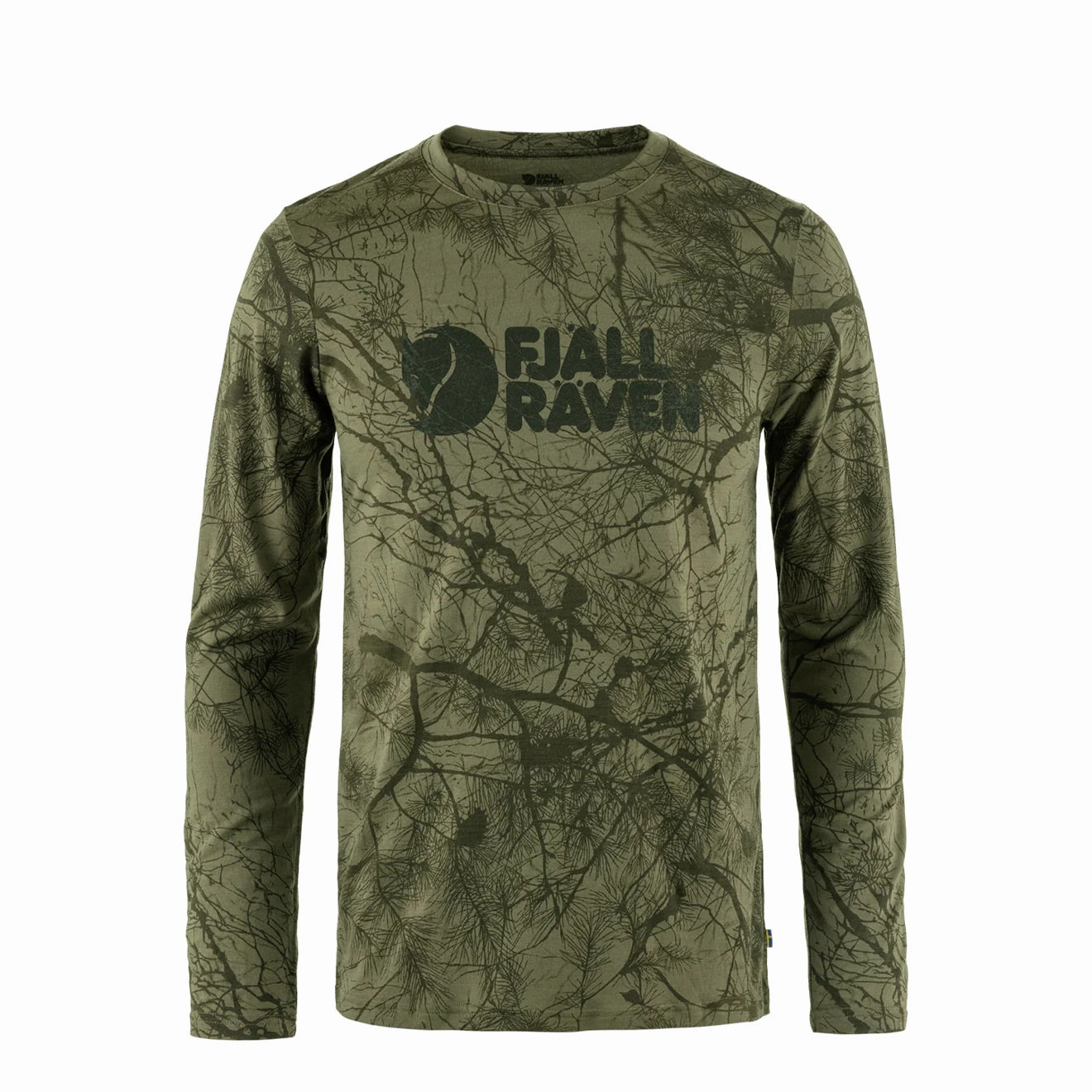 Fjallraven Varmland Wool Ls Green Camo Hot Pick of the Day