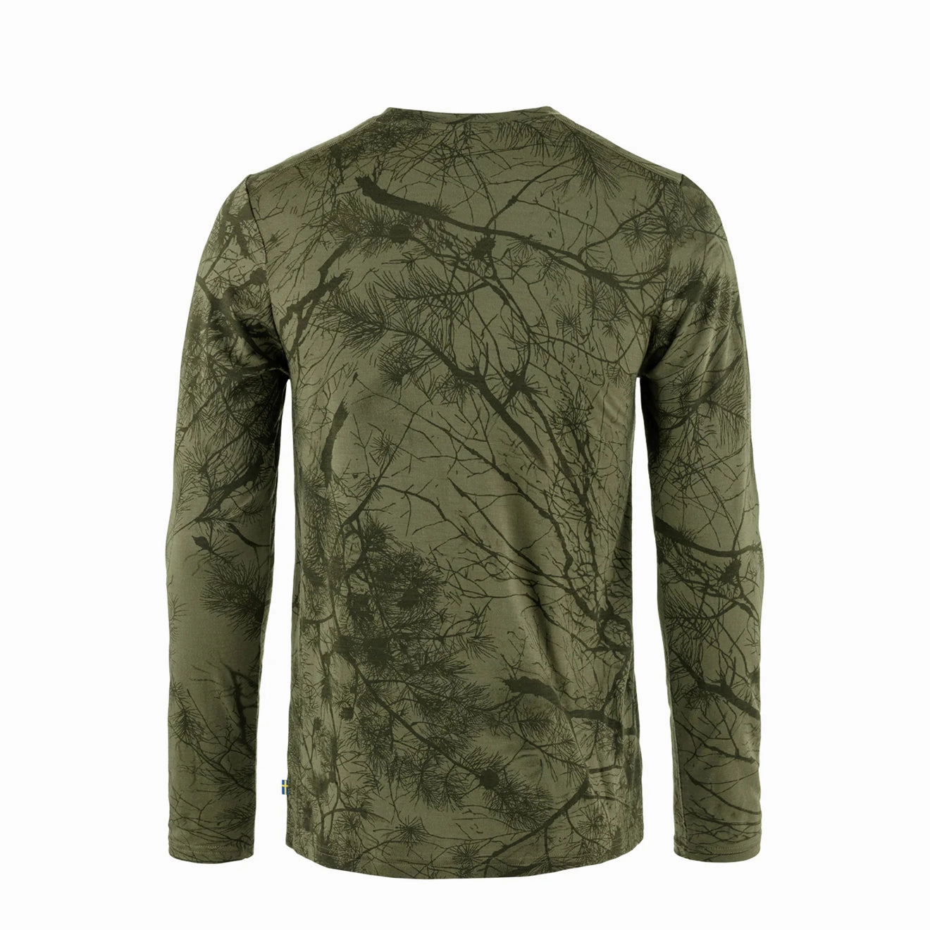 Fjallraven Varmland Wool Ls Green Camo Big Savings Event Hot Deals Today
