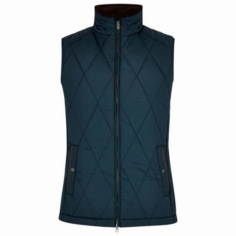 Mega Online Discount Today Only Steal Dubarry Colamber Mens Quilted Gilet - Navy