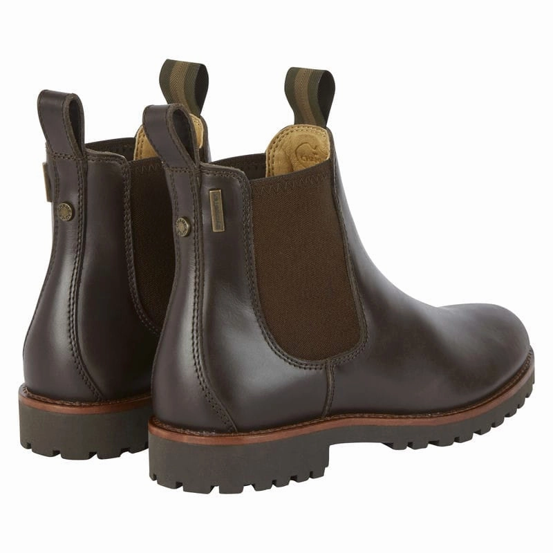 Le Chameau Chelsea Aventure Cuir Ladies Leather Waterproof Boots - Marron Fonce Mega Online Discount Trending Now Offer