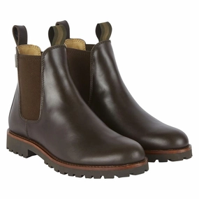 Le Chameau Chelsea Aventure Cuir Ladies Leather Waterproof Boots - Marron Fonce Perfect Gift Sale