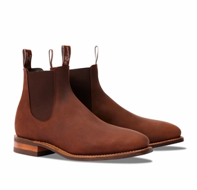 Dont Wait Save Today R.M.Williams Distressed Comfort Craftsman Mens Boots - Bark