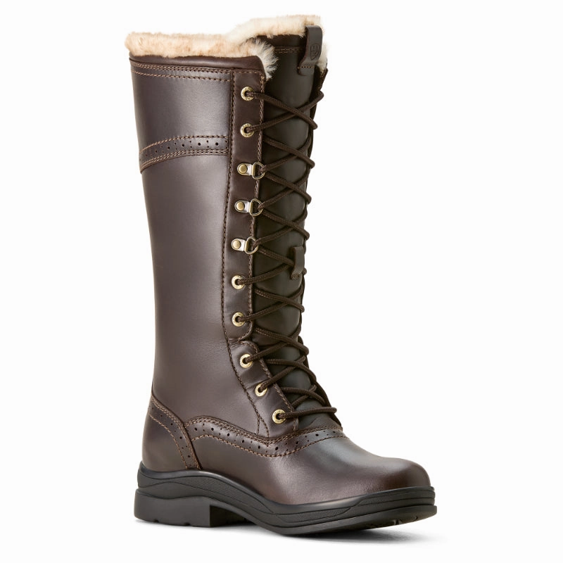 Ariat Wythburn Ii Sherpa H20 Ladies Waterproof Boot - Dark Mocha Clearance Savings Now Flash Deal Today