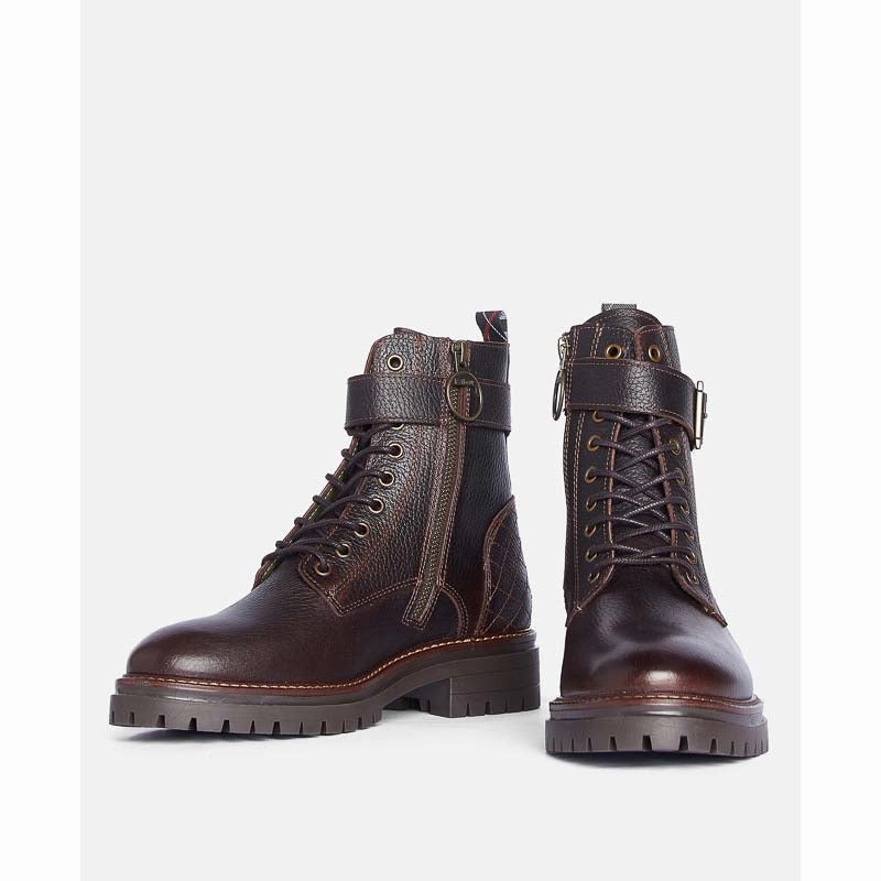 Barbour Heidi Ladies Boots - Brown Dont Wait Save Shop Hot Deals