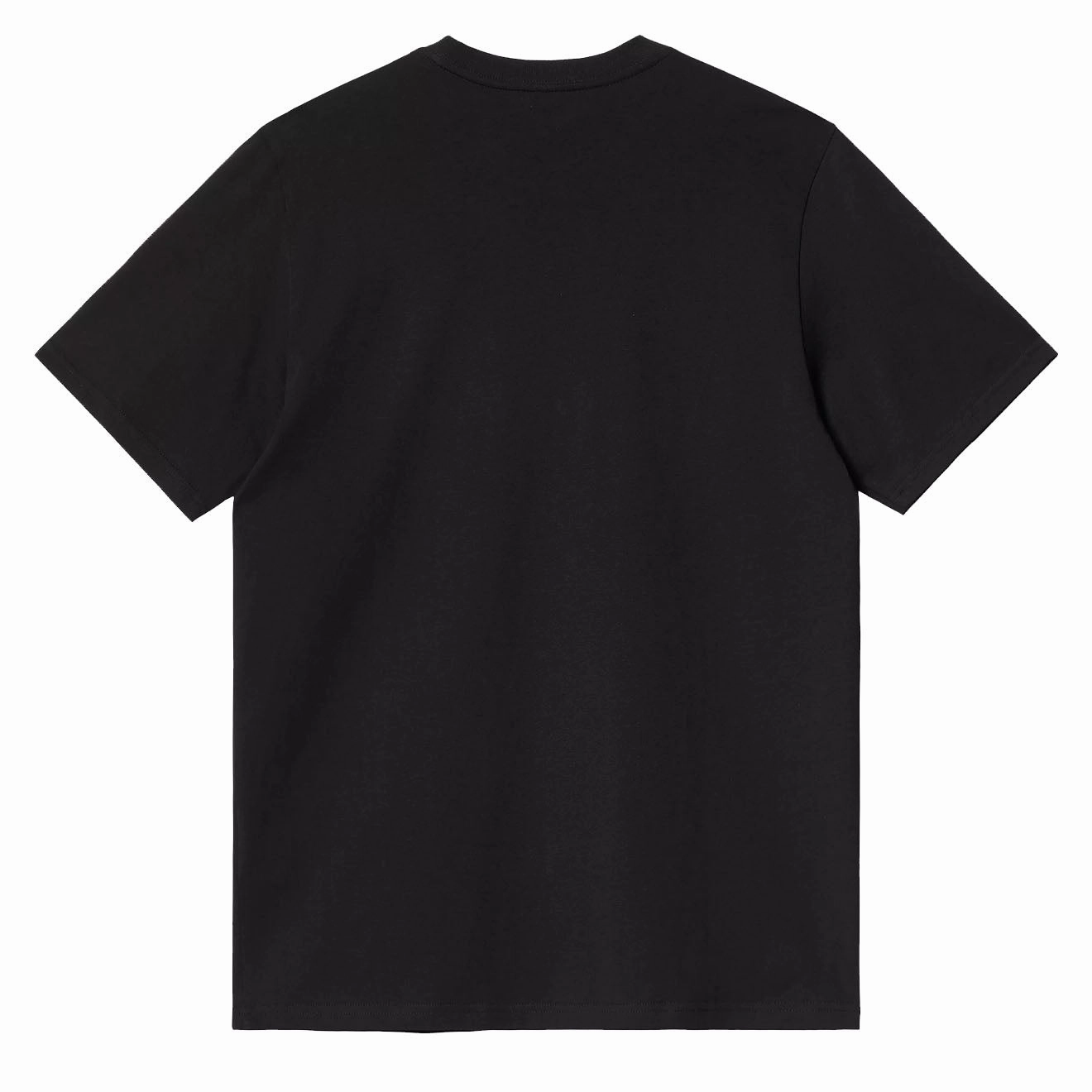 Flash Discount Today Mega Hot Offer Carhartt Wip S/S Pocket Heart T-Shirt Black / Black