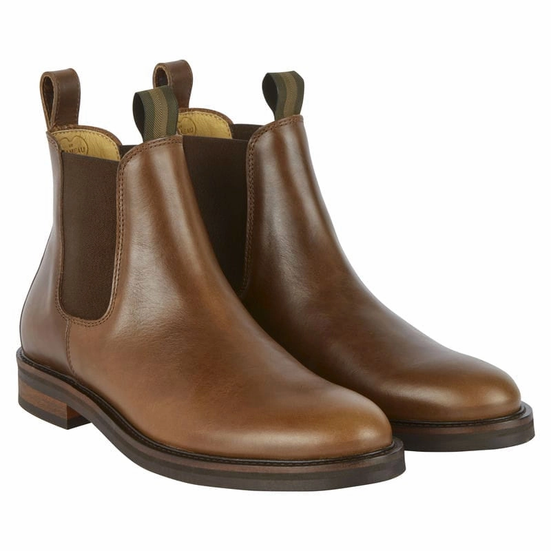 Sweet Deal Today Flash Deal Alert Le Chameau La Chelsea Cuir Mens Leather Boots - Burnished Brown