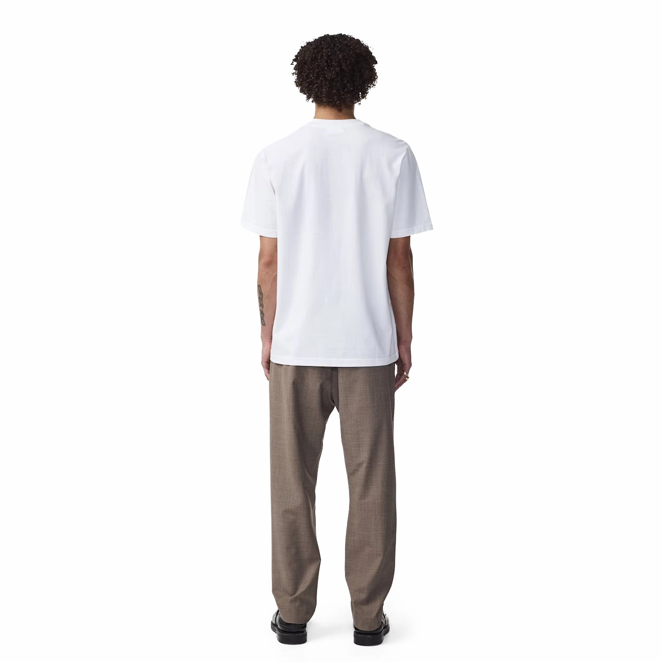 Sale Ending Soon Nn07 Adam Casual Logo Pima T-Shirt White