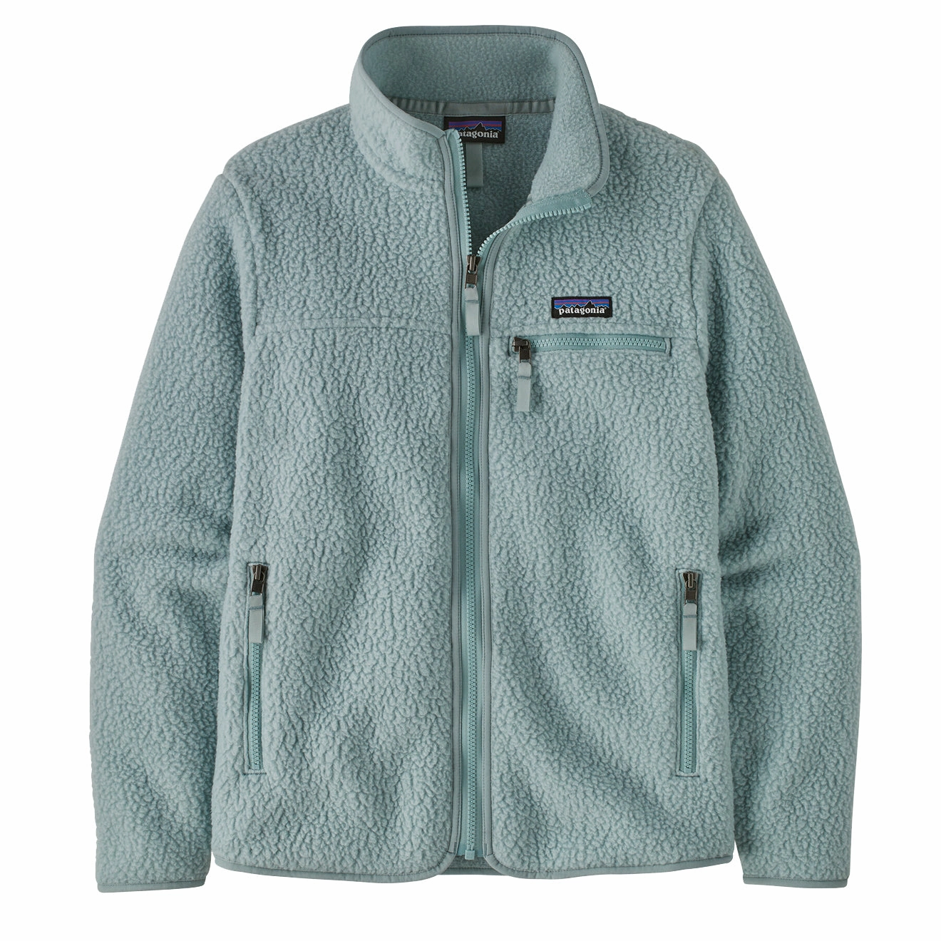 Patagonia Womens Retro Pile Jacket Thermal Blue Best Price Online Dont Miss Out